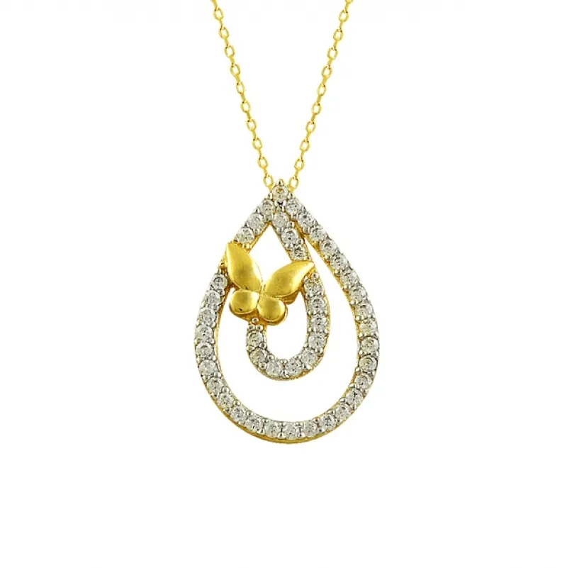 Damla Altın Kolye 14k