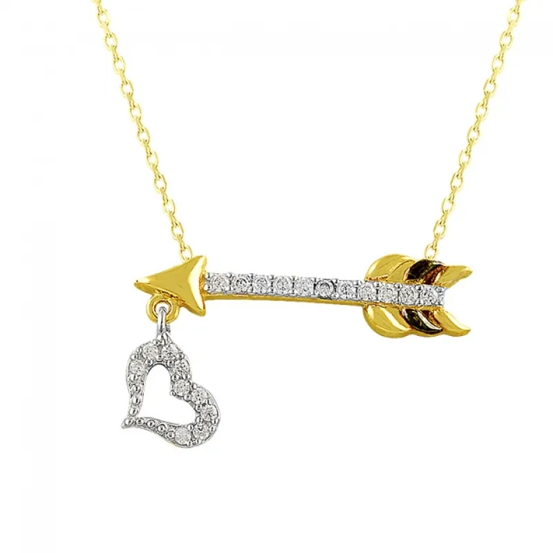 Ok Altın Kolye KLF1343