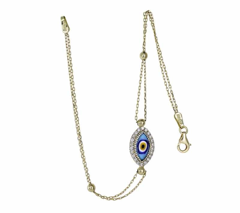 Tırnaklı Çekik Gözlü Bileklik Tırnaklı Çekik Gözlü Bileklik