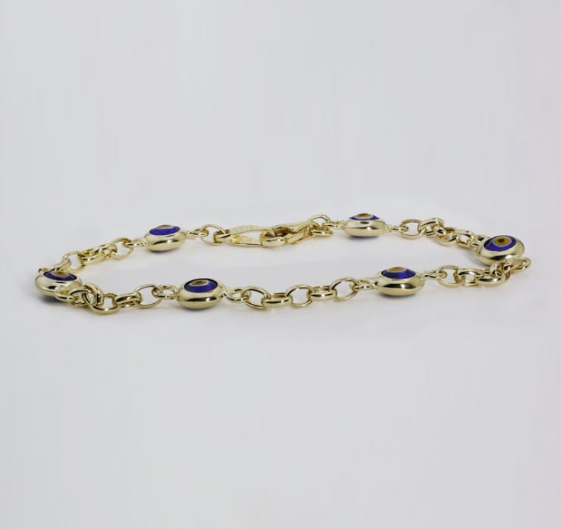 6 Boncuklu Çocuk Künyesi