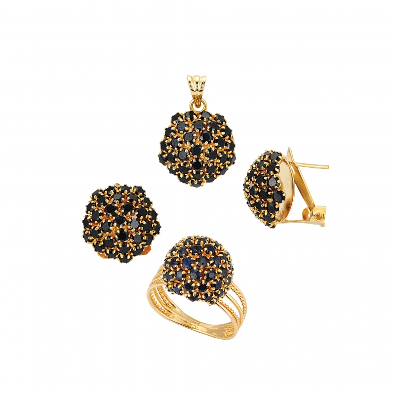 Siyah Hastaşlı Altın Takım